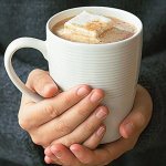 Decadent Dark Hot Chocolate Drink